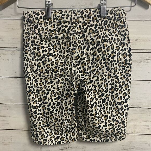 The Children’s Place Leopard Bermudas Size 8 - Picture 2 of 6